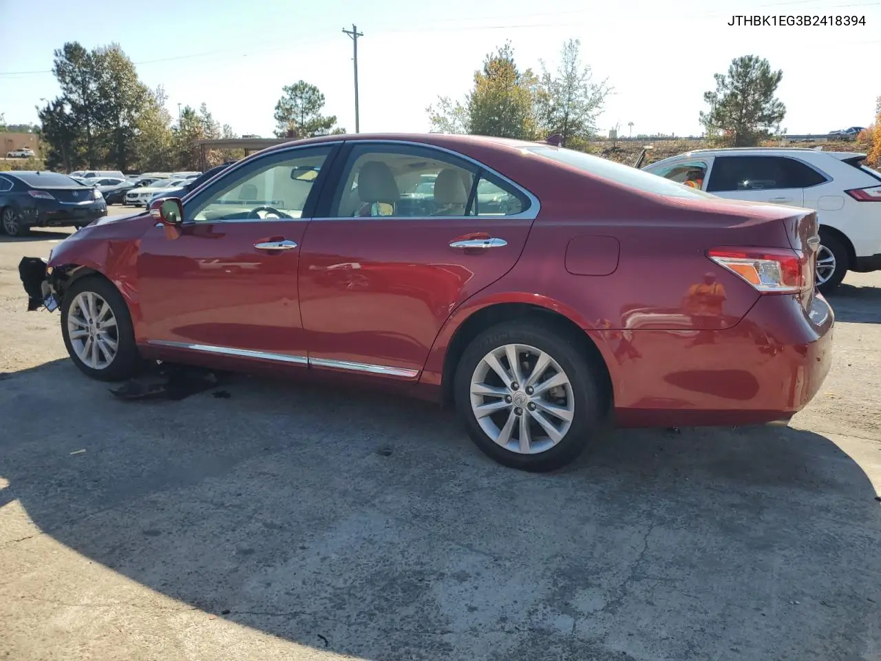 JTHBK1EG3B2418394 2011 Lexus Es 350