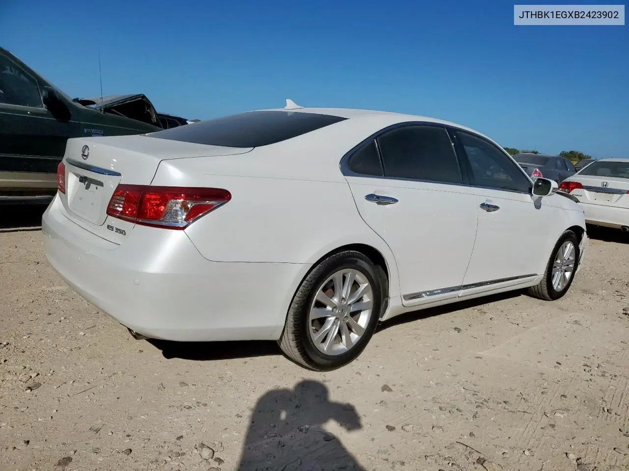 JTHBK1EGXB2423902 2011 Lexus Es 350