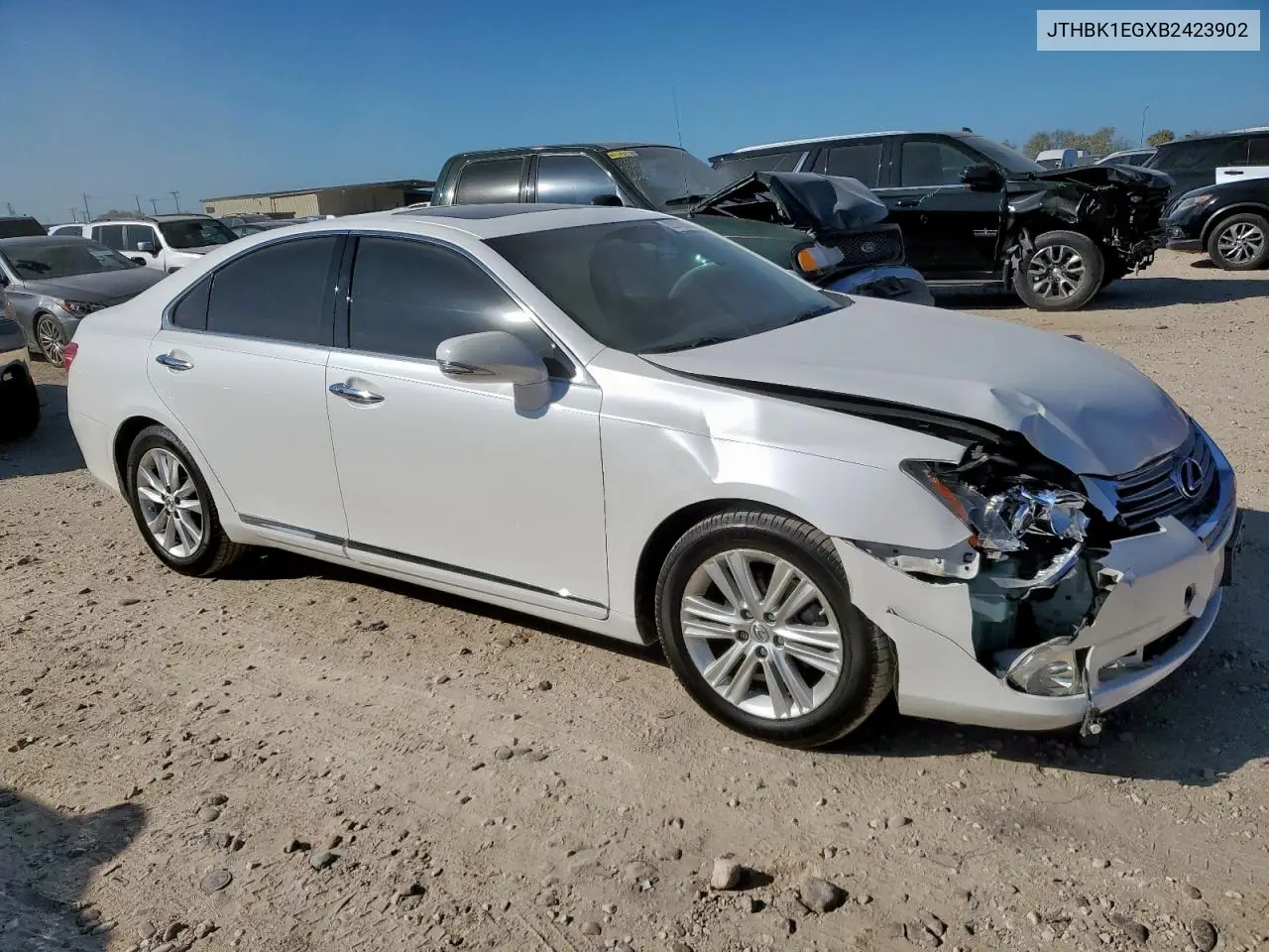 JTHBK1EGXB2423902 2011 Lexus Es 350