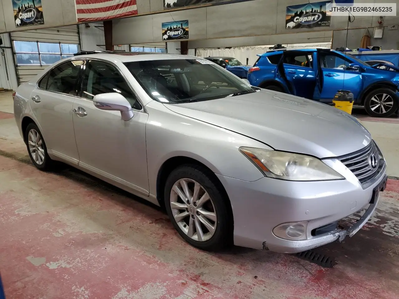 JTHBK1EG9B2465235 2011 Lexus Es 350