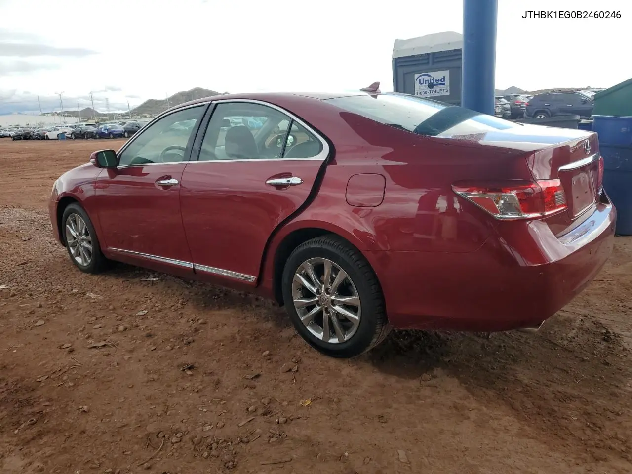JTHBK1EG0B2460246 2011 Lexus Es 350