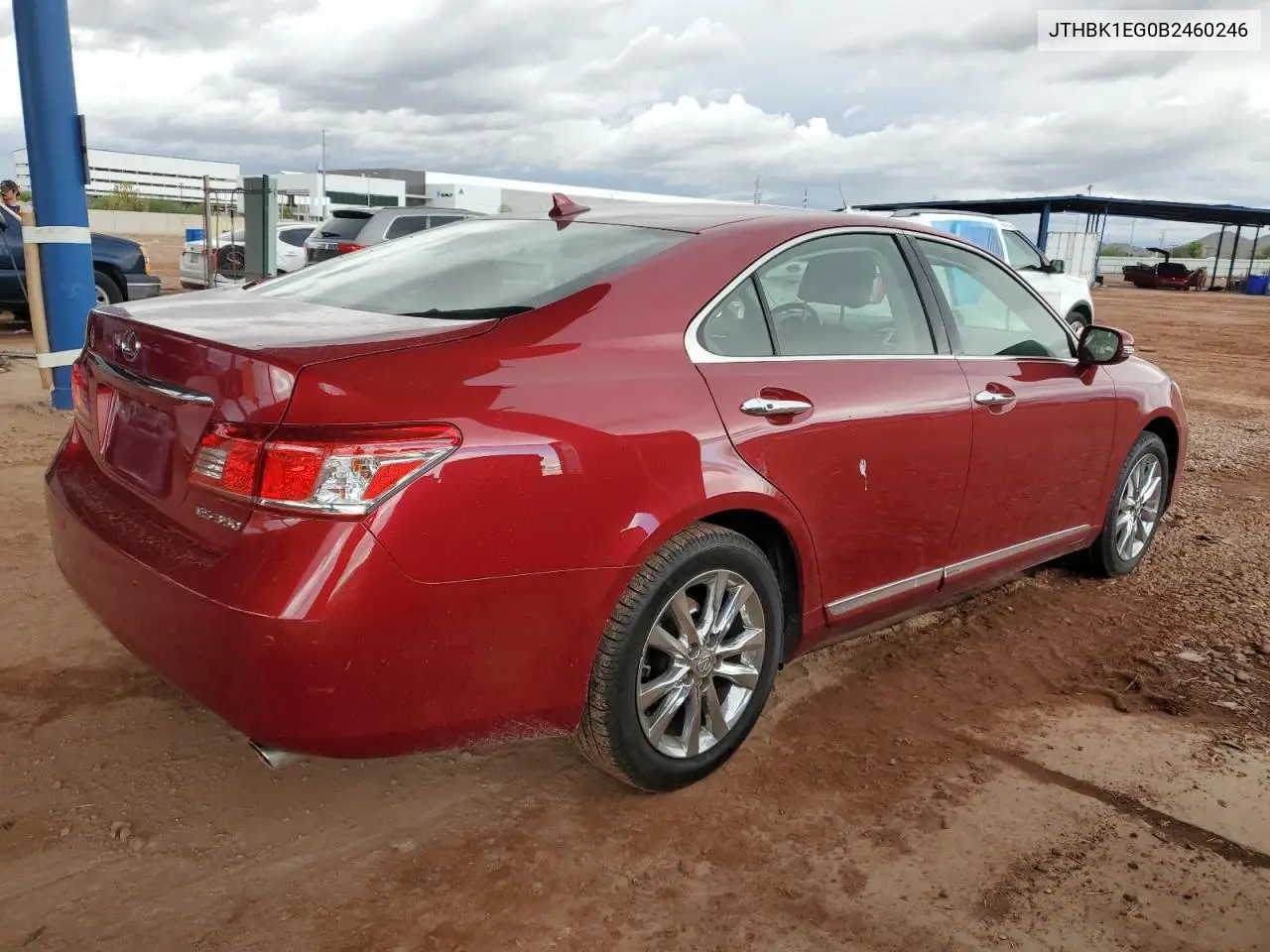 JTHBK1EG0B2460246 2011 Lexus Es 350