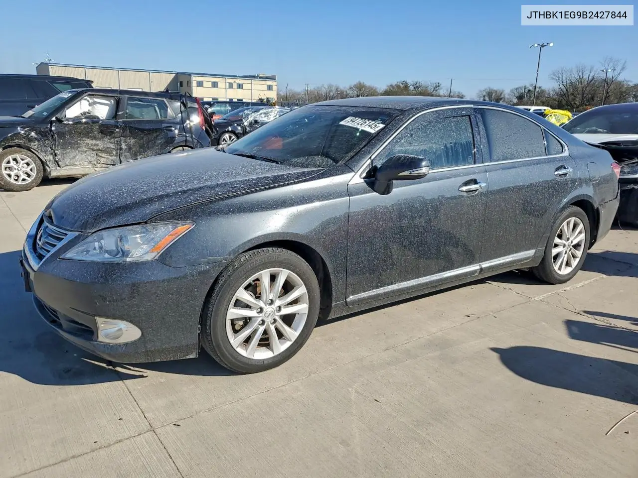JTHBK1EG9B2427844 2011 Lexus Es 350