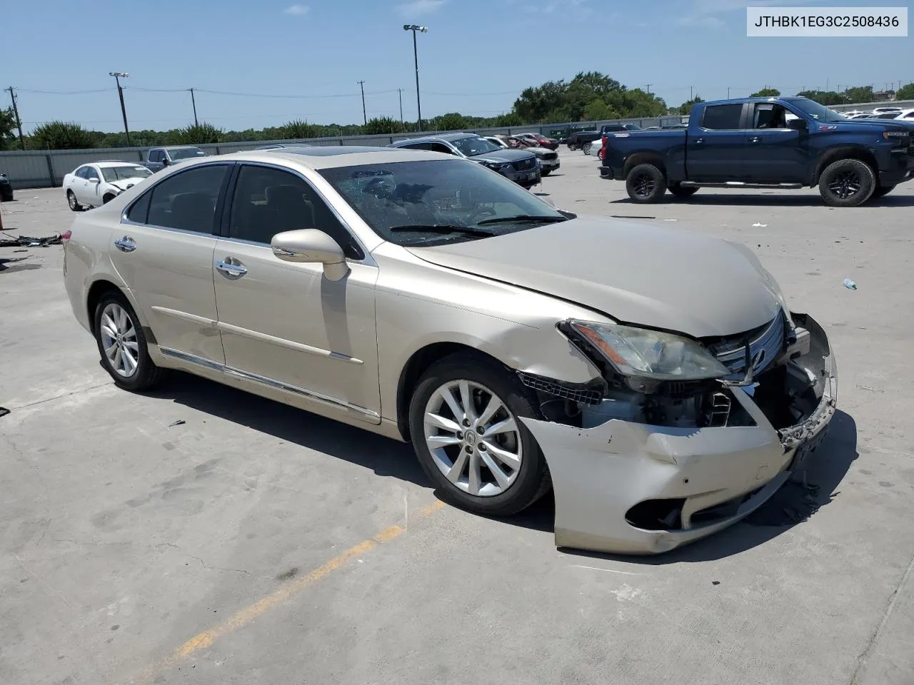 JTHBK1EG3C2508436 2012 Lexus Es 350