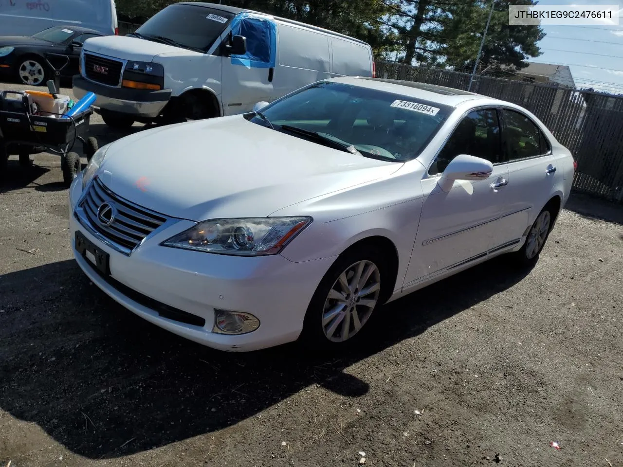 JTHBK1EG9C2476611 2012 Lexus Es 350