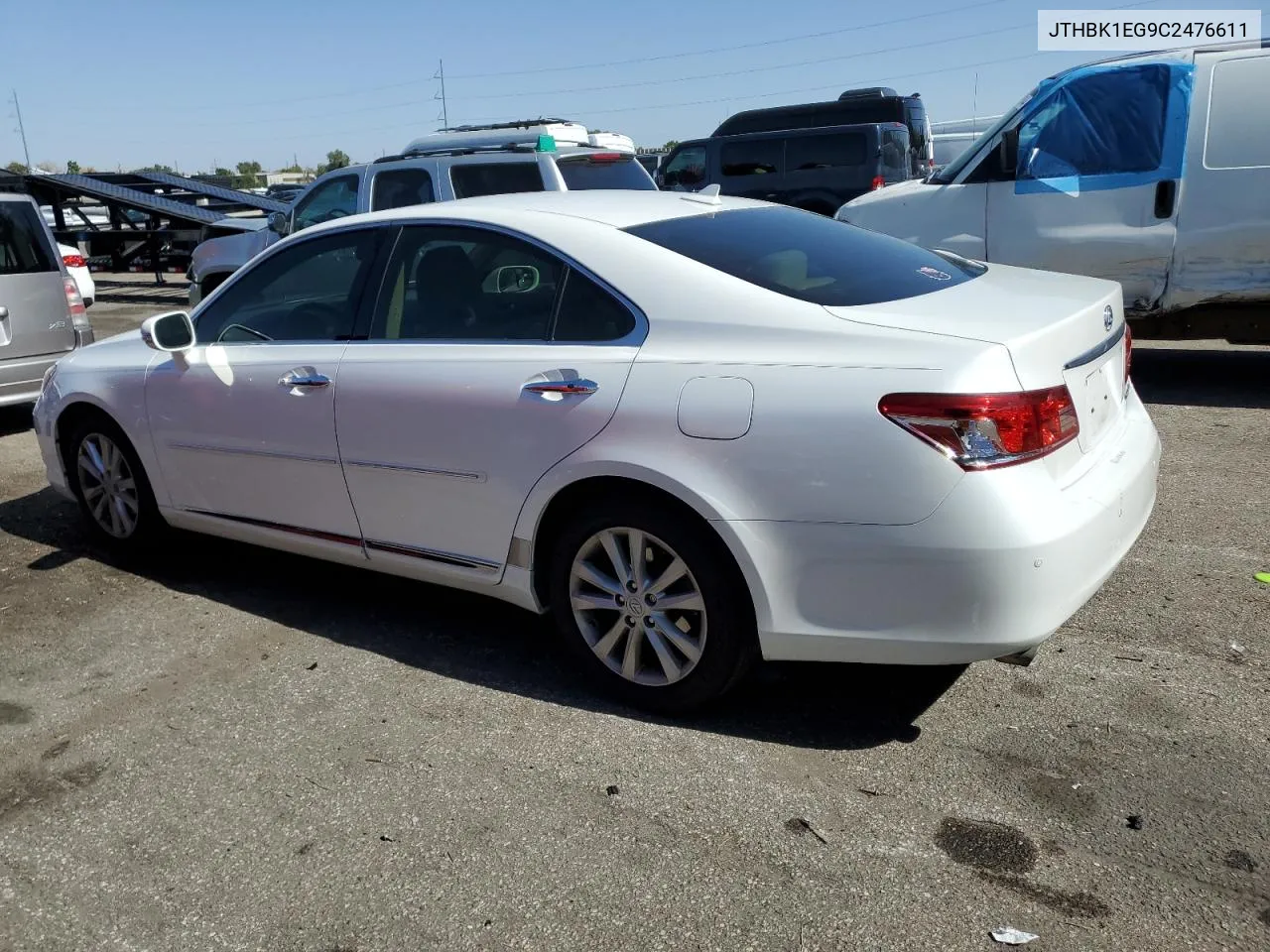 JTHBK1EG9C2476611 2012 Lexus Es 350