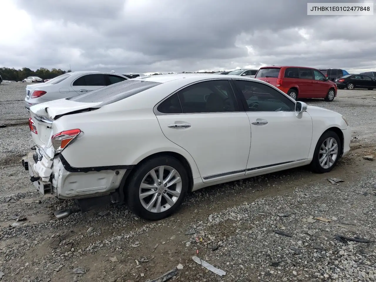 JTHBK1EG1C2477848 2012 Lexus Es 350