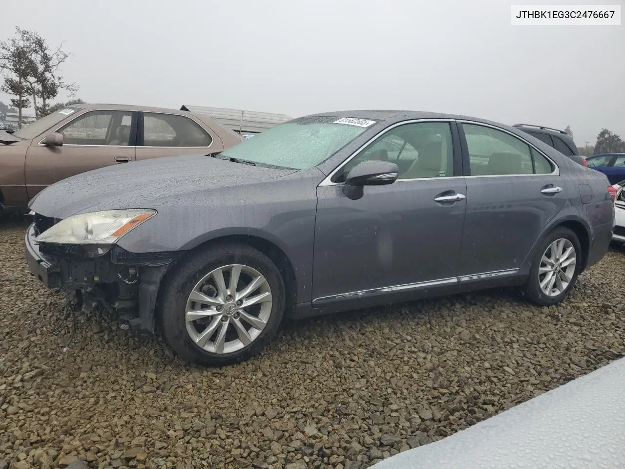 JTHBK1EG3C2476667 2012 Lexus Es 350
