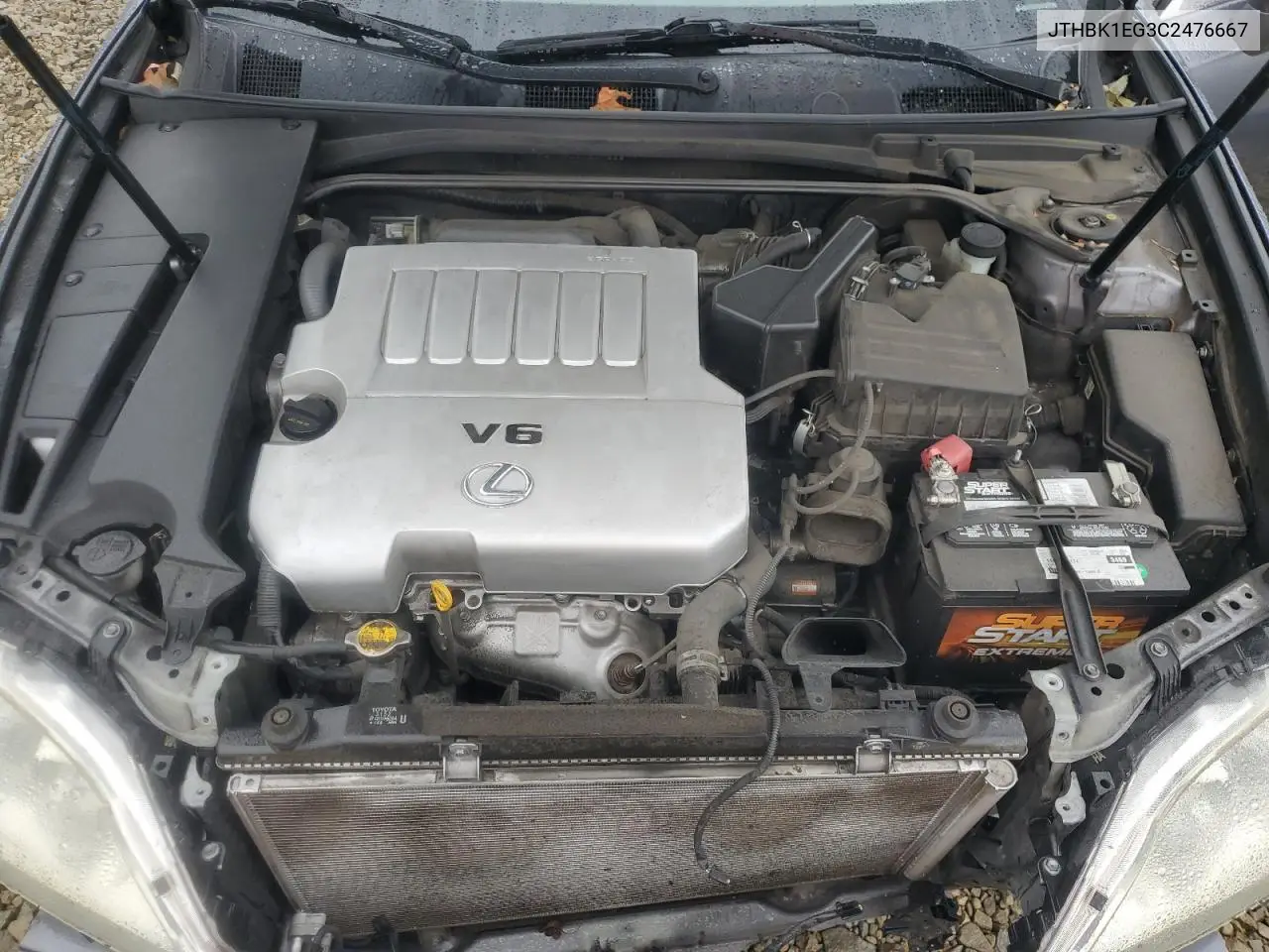 JTHBK1EG3C2476667 2012 Lexus Es 350