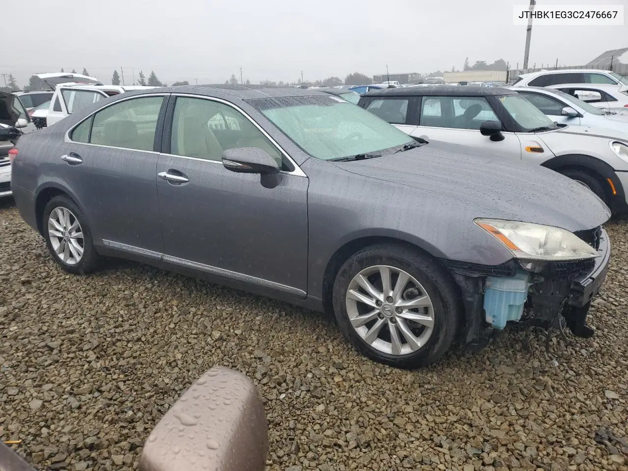 JTHBK1EG3C2476667 2012 Lexus Es 350