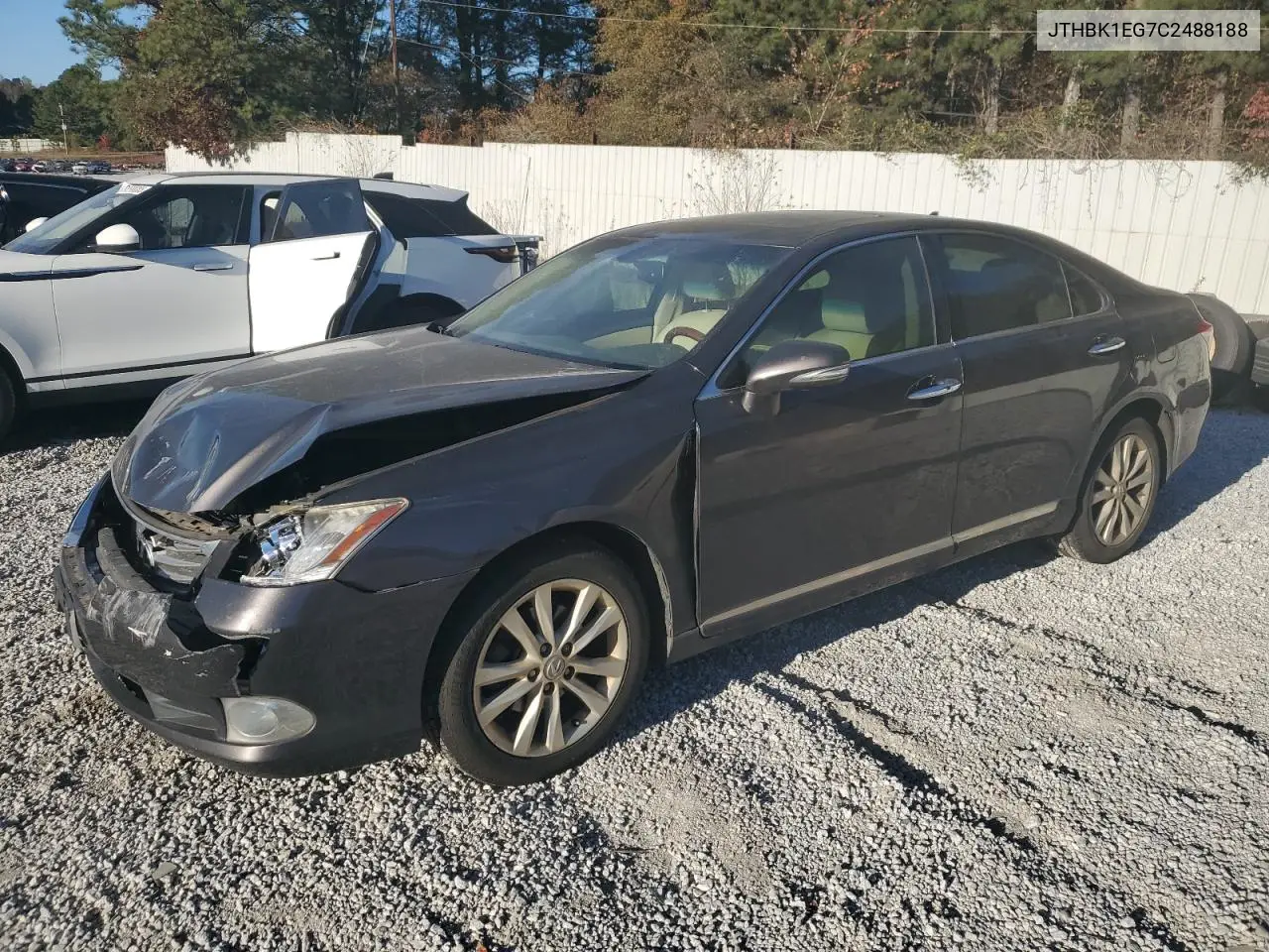 JTHBK1EG7C2488188 2012 Lexus Es 350