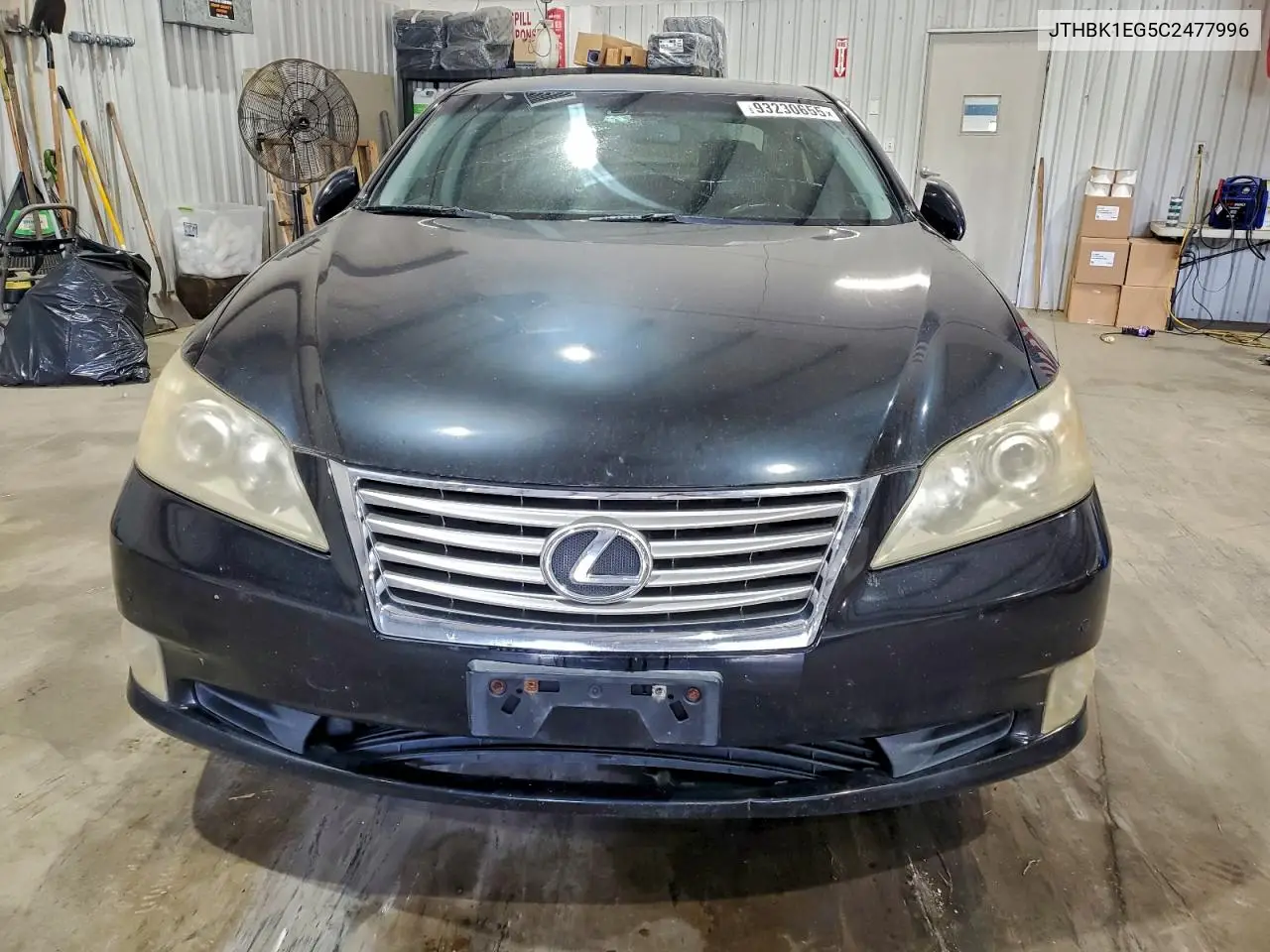 JTHBK1EG5C2477996 2012 Lexus Es 350