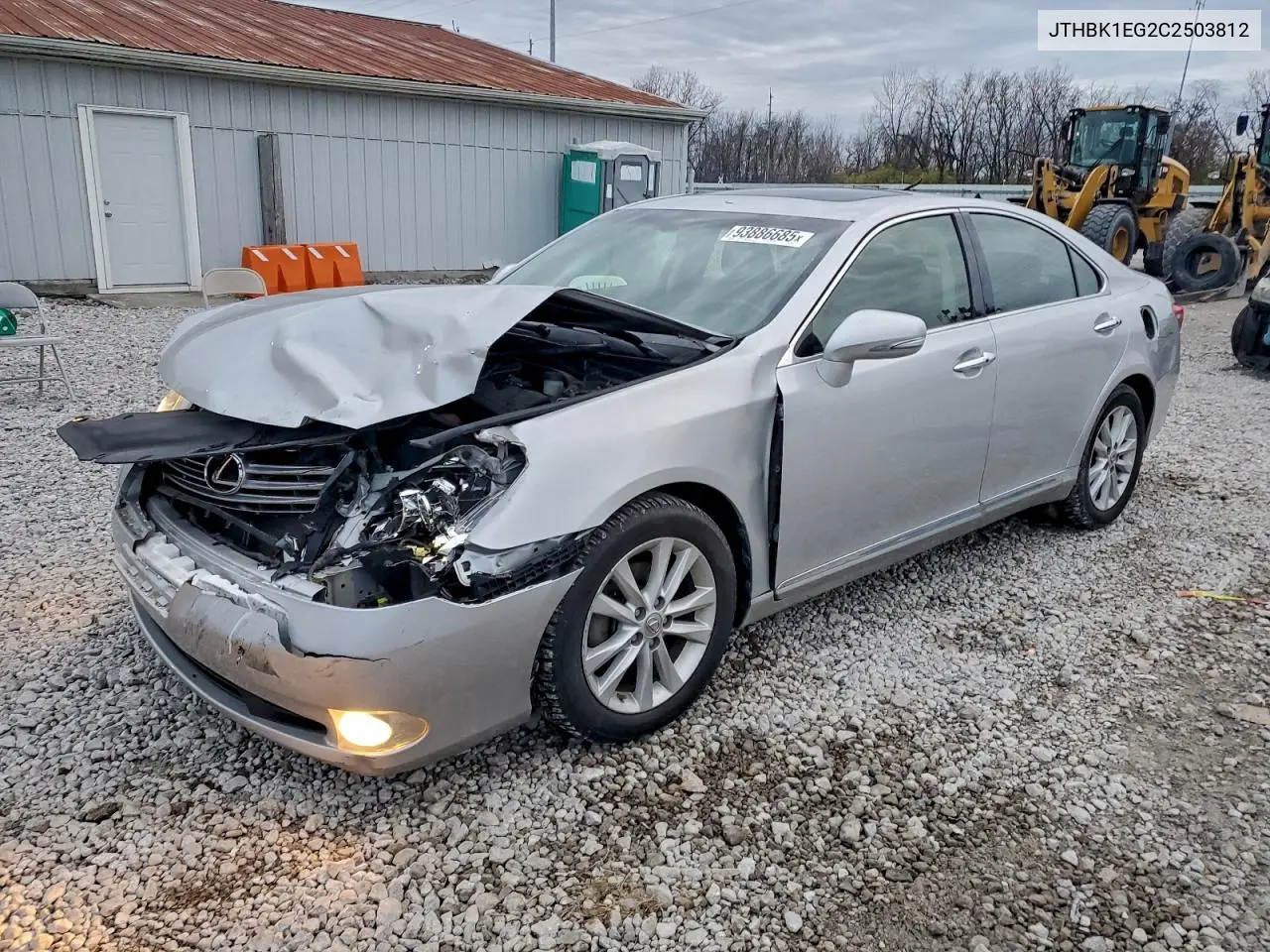 JTHBK1EG2C2503812 2012 Lexus Es 350
