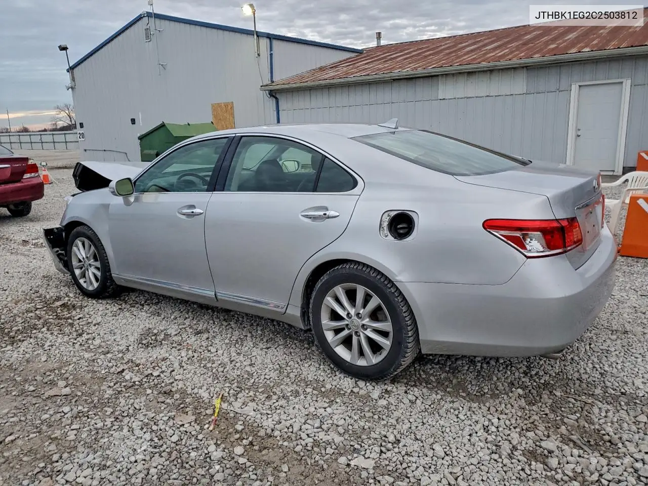 JTHBK1EG2C2503812 2012 Lexus Es 350