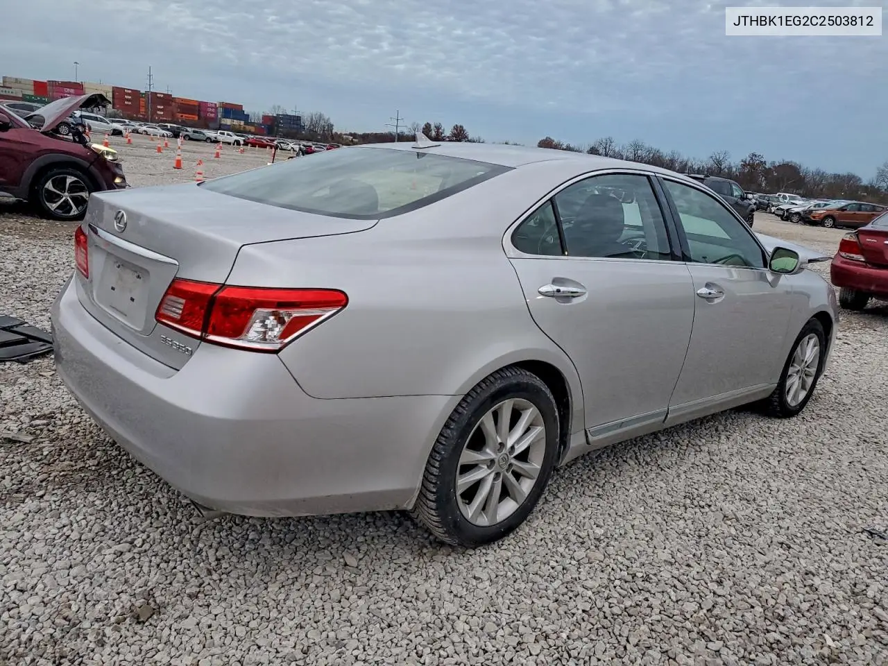 JTHBK1EG2C2503812 2012 Lexus Es 350