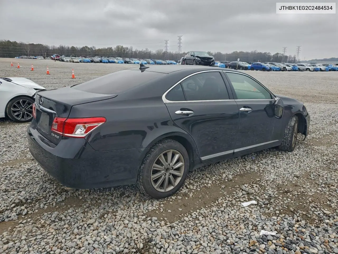 JTHBK1EG2C2484534 2012 Lexus Es 350