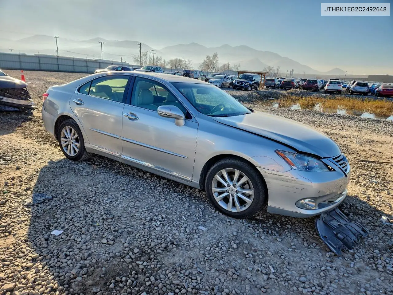 JTHBK1EG2C2492648 2012 Lexus Es 350