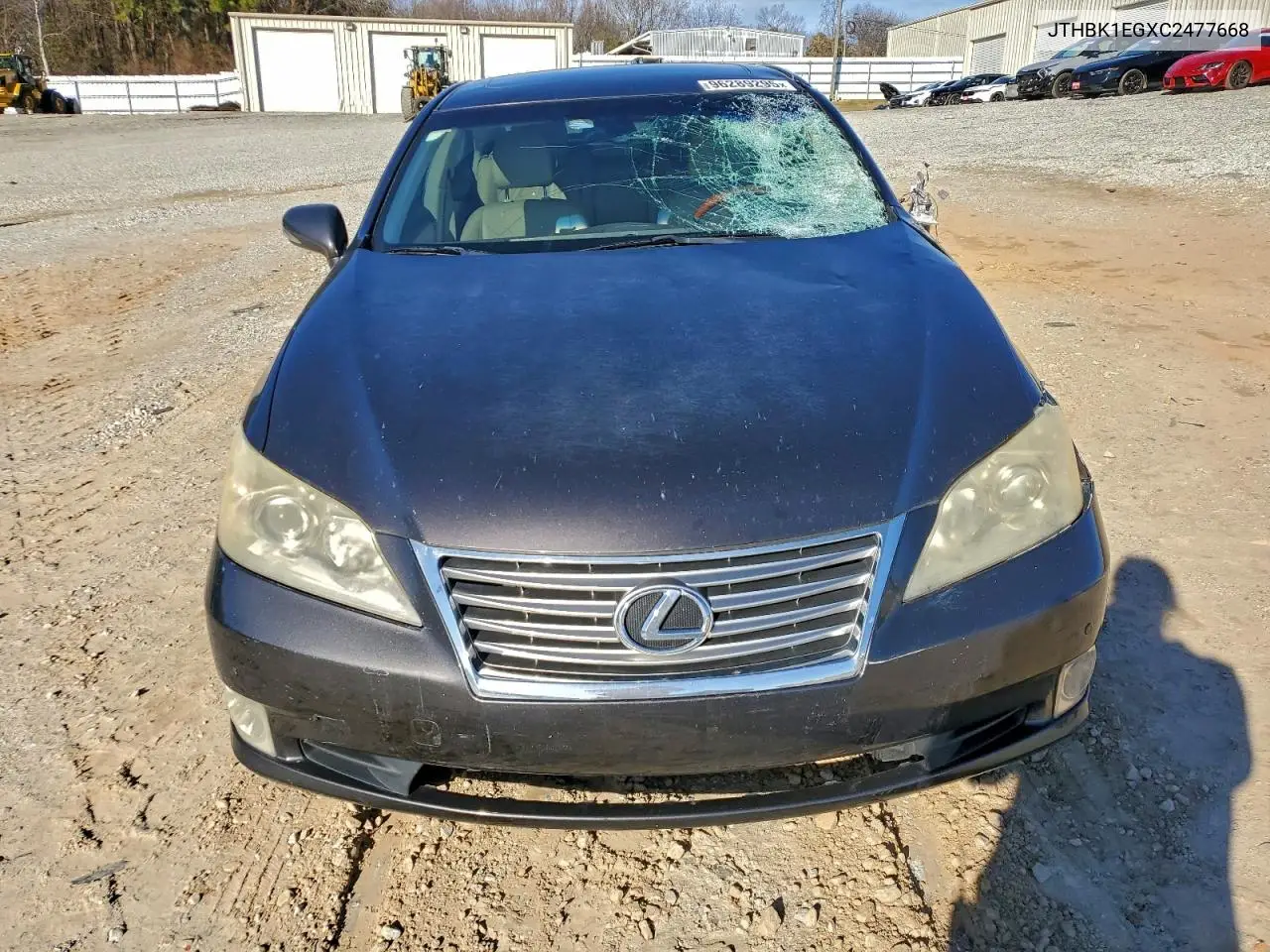 JTHBK1EGXC2477668 2012 Lexus Es 350
