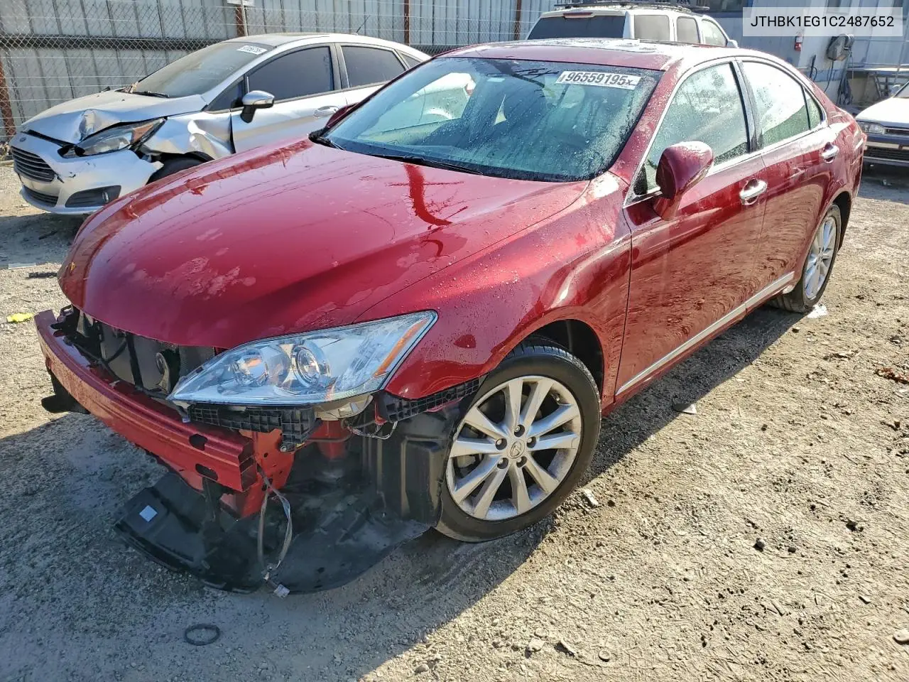 JTHBK1EG1C2487652 2012 Lexus Es 350