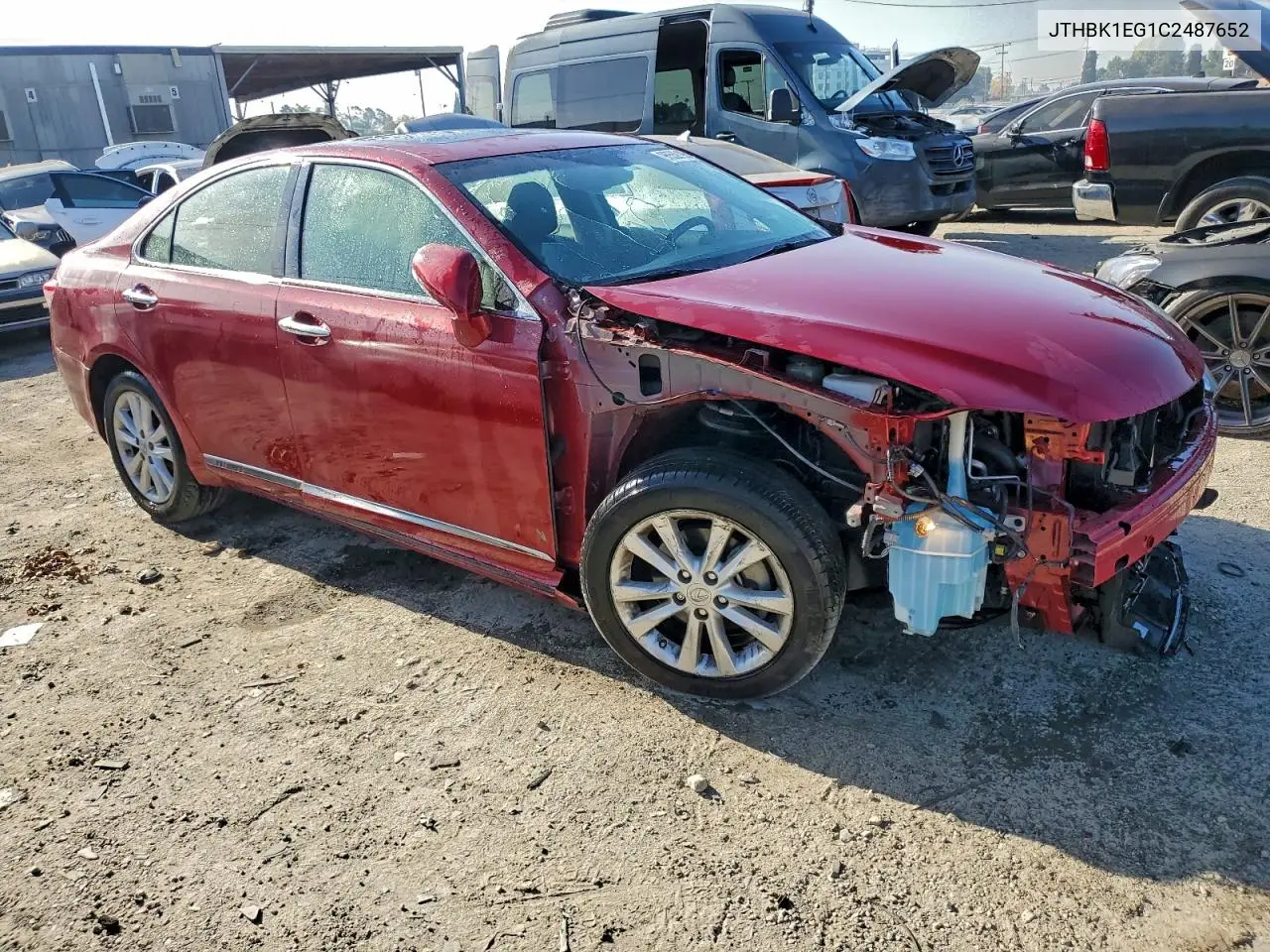 JTHBK1EG1C2487652 2012 Lexus Es 350