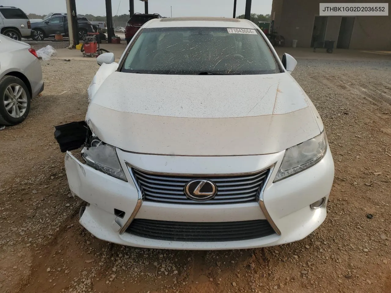 JTHBK1GG2D2036552 2013 Lexus Es 350