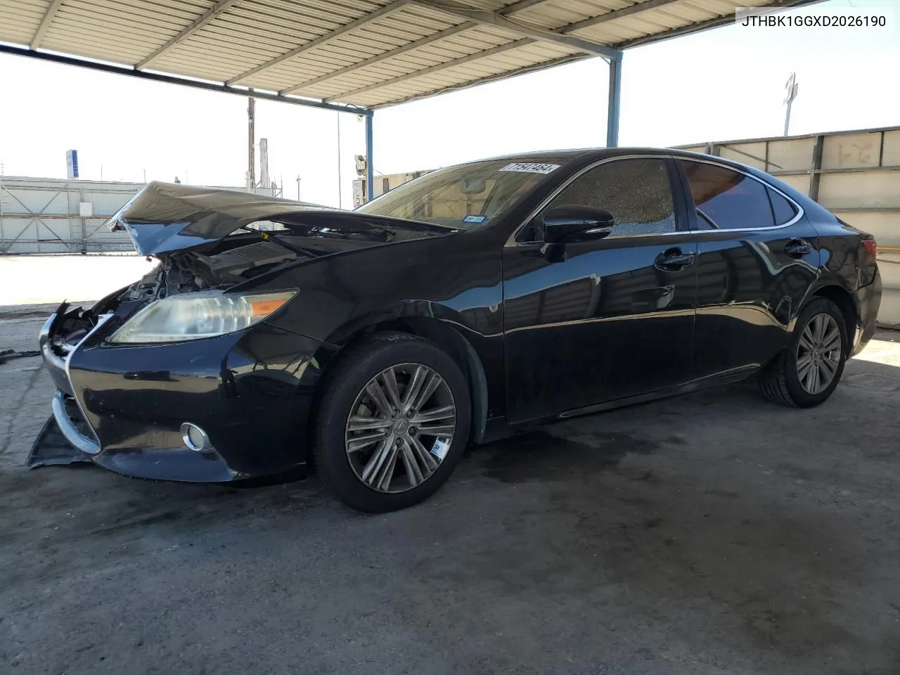 JTHBK1GGXD2026190 2013 Lexus Es 350