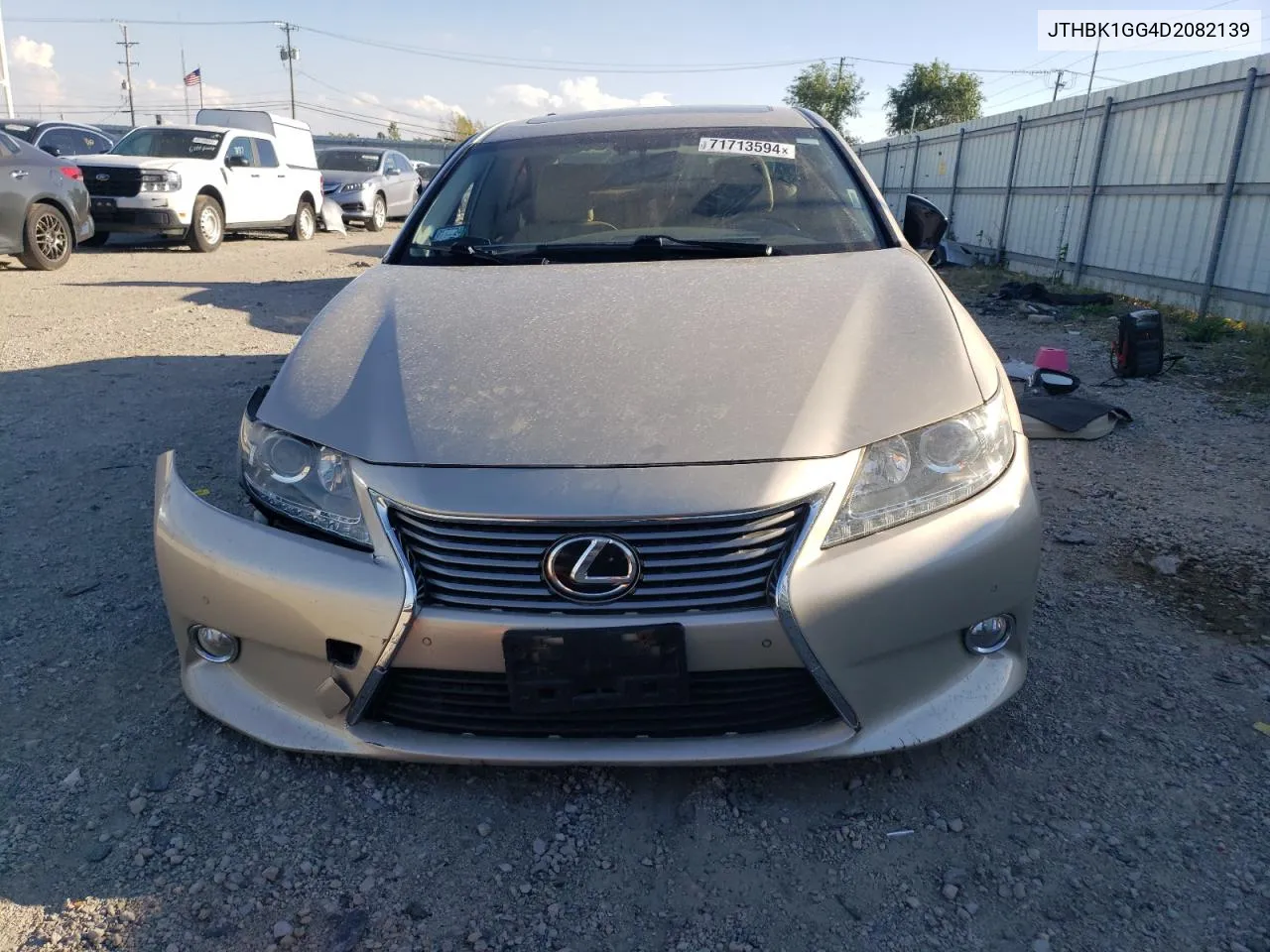 JTHBK1GG4D2082139 2013 Lexus Es 350