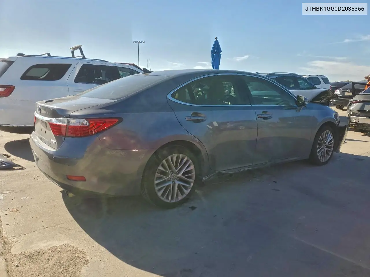 JTHBK1GG0D2035366 2013 Lexus Es 350