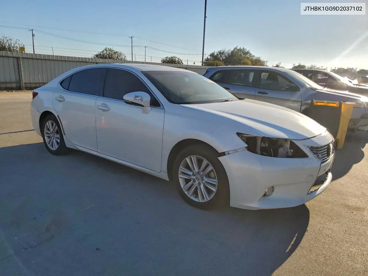 JTHBK1GG9D2037102 2013 Lexus Es 350