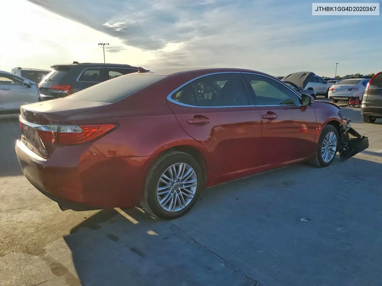 JTHBK1GG4D2020367 2013 Lexus Es 350