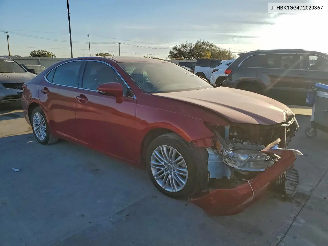 JTHBK1GG4D2020367 2013 Lexus Es 350