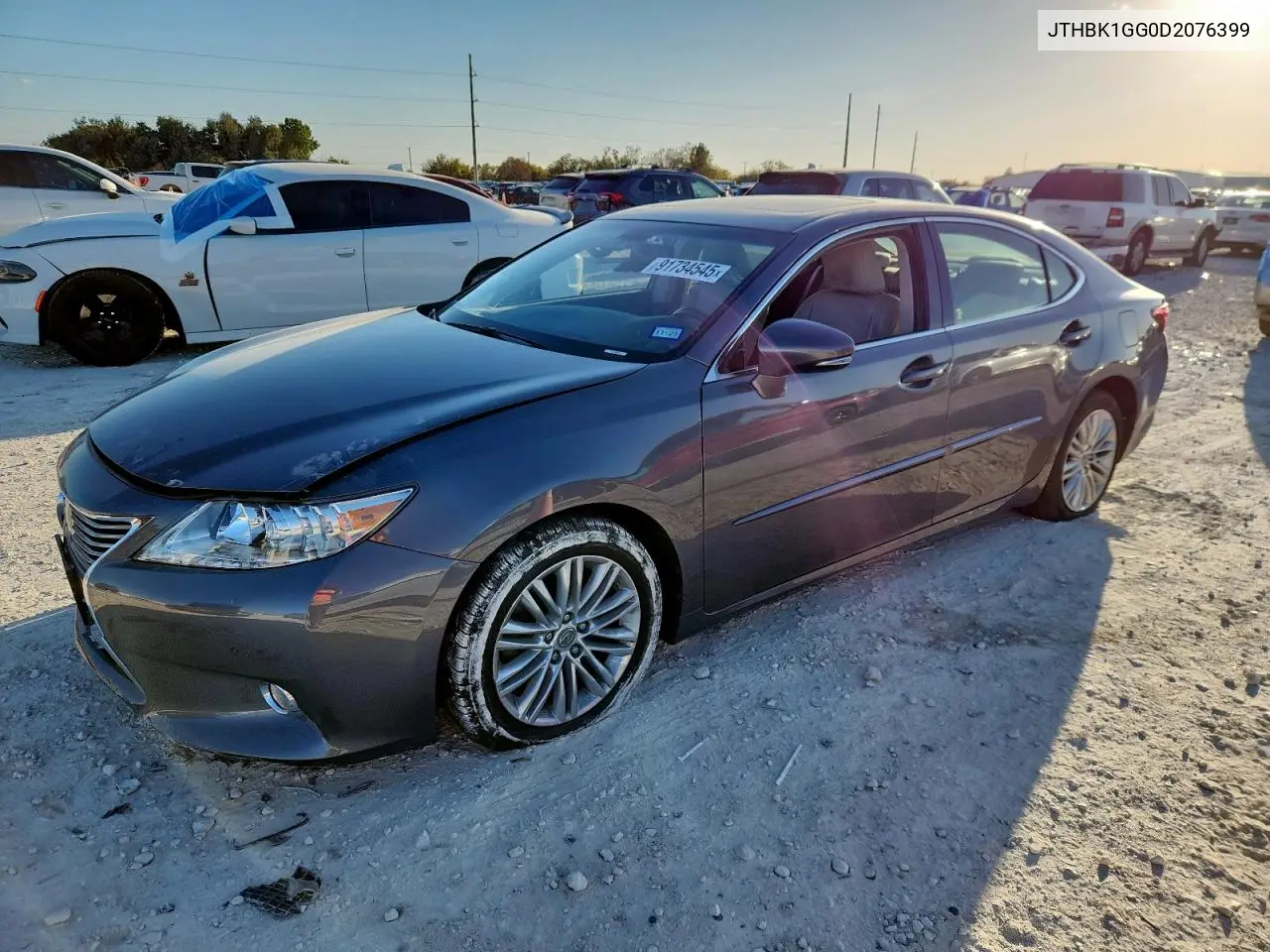 JTHBK1GG0D2076399 2013 Lexus Es 350