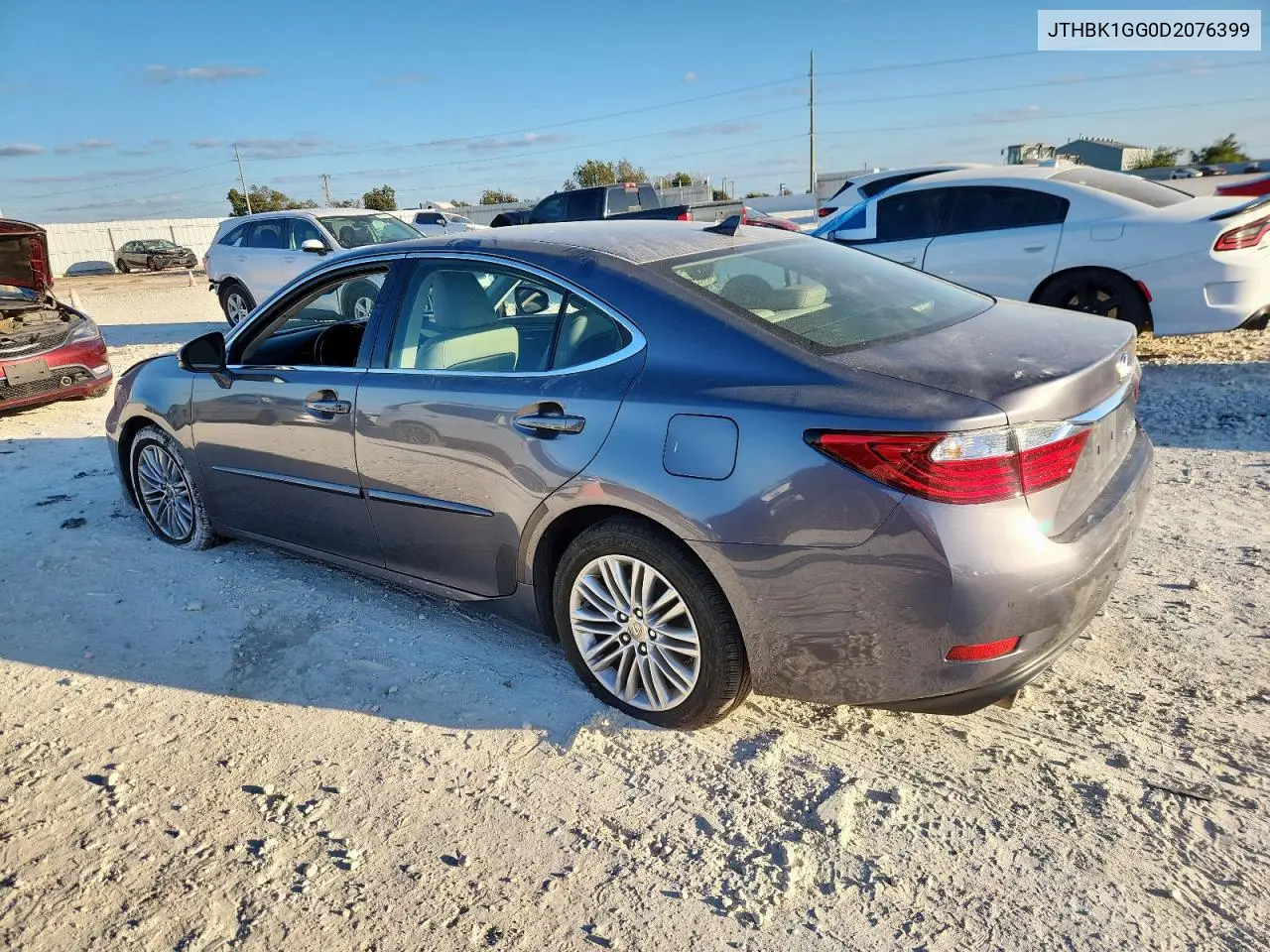 JTHBK1GG0D2076399 2013 Lexus Es 350