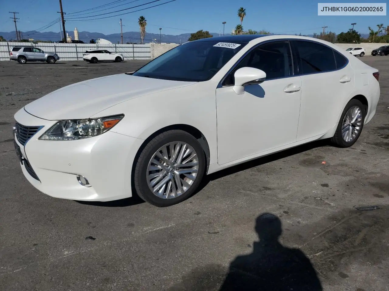 JTHBK1GG6D2000265 2013 Lexus Es 350