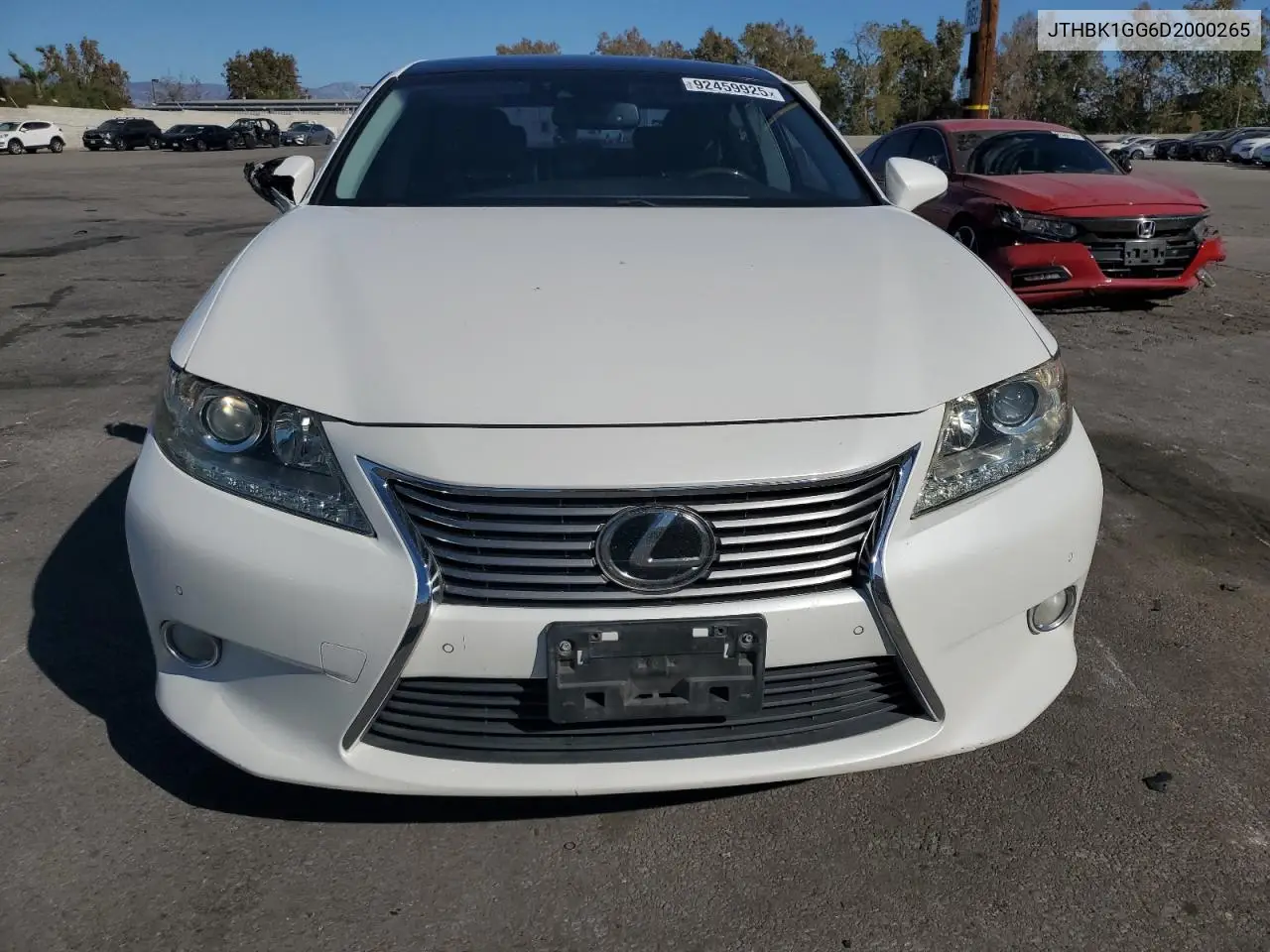 JTHBK1GG6D2000265 2013 Lexus Es 350
