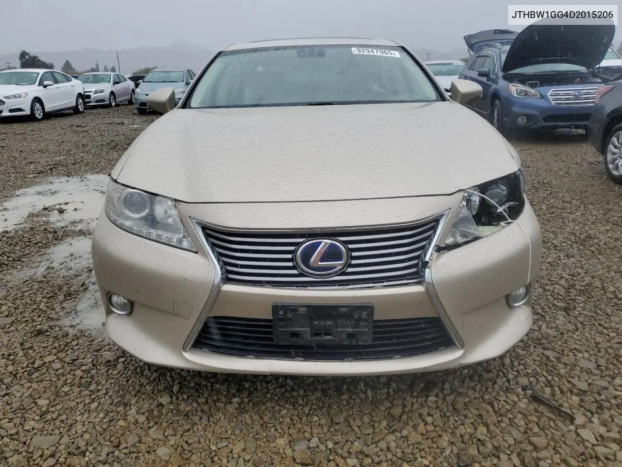JTHBW1GG4D2015206 2013 Lexus Es 300H