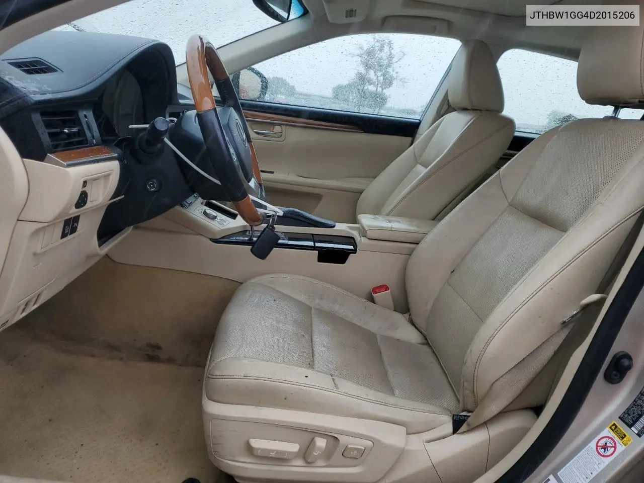 JTHBW1GG4D2015206 2013 Lexus Es 300H