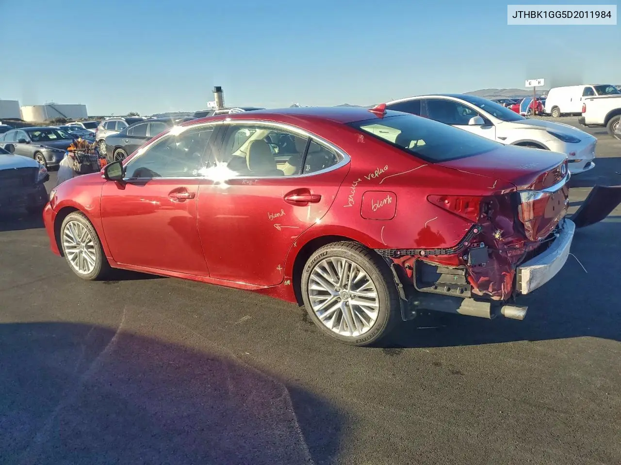 JTHBK1GG5D2011984 2013 Lexus Es 350
