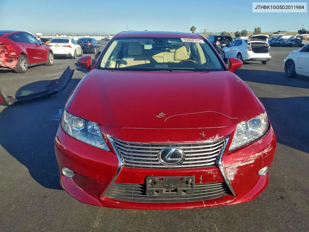 JTHBK1GG5D2011984 2013 Lexus Es 350