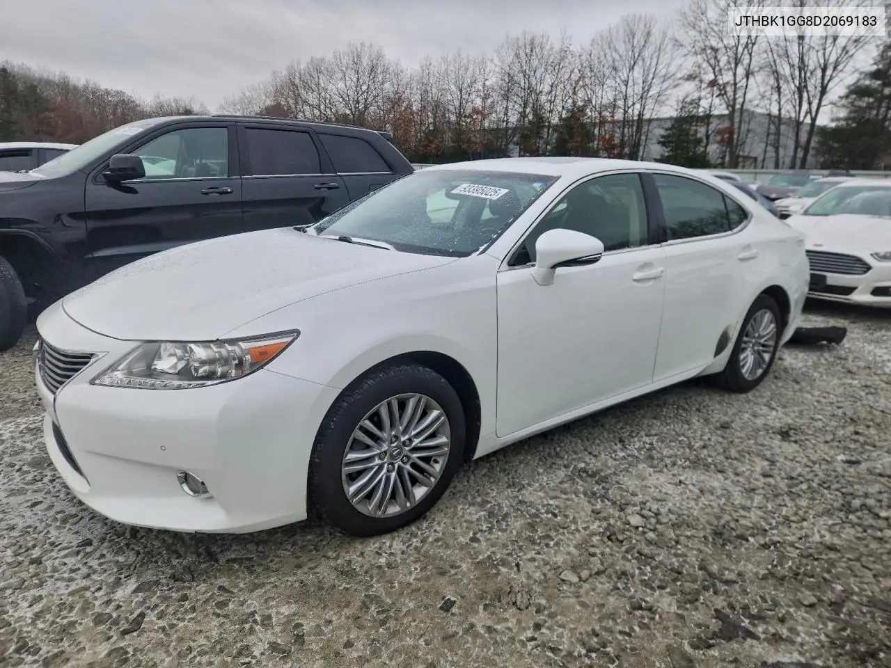 JTHBK1GG8D2069183 2013 Lexus Es 350