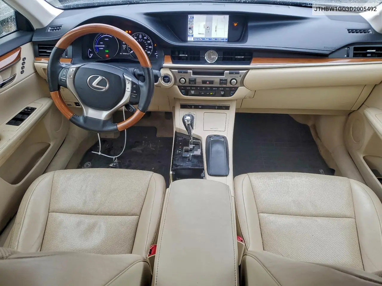 JTHBW1GG3D2005492 2013 Lexus Es 300H