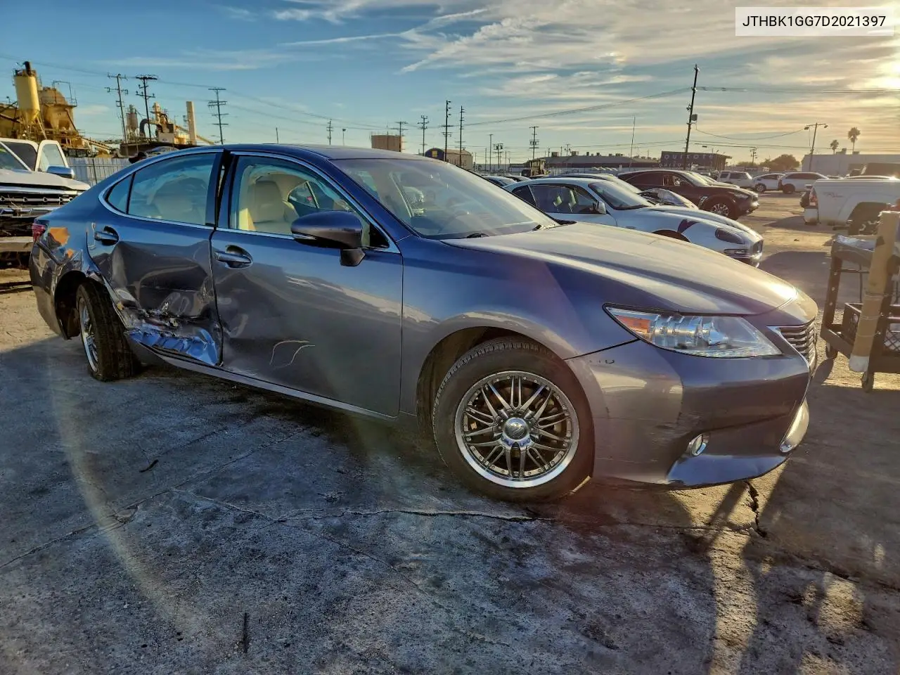 JTHBK1GG7D2021397 2013 Lexus Es 350
