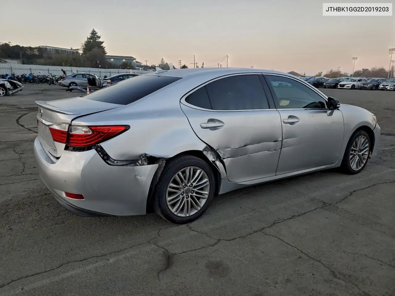 JTHBK1GG2D2019203 2013 Lexus Es 350