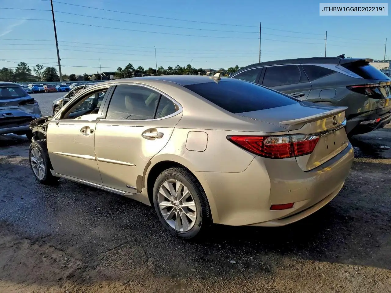 JTHBW1GG8D2022191 2013 Lexus Es 300H