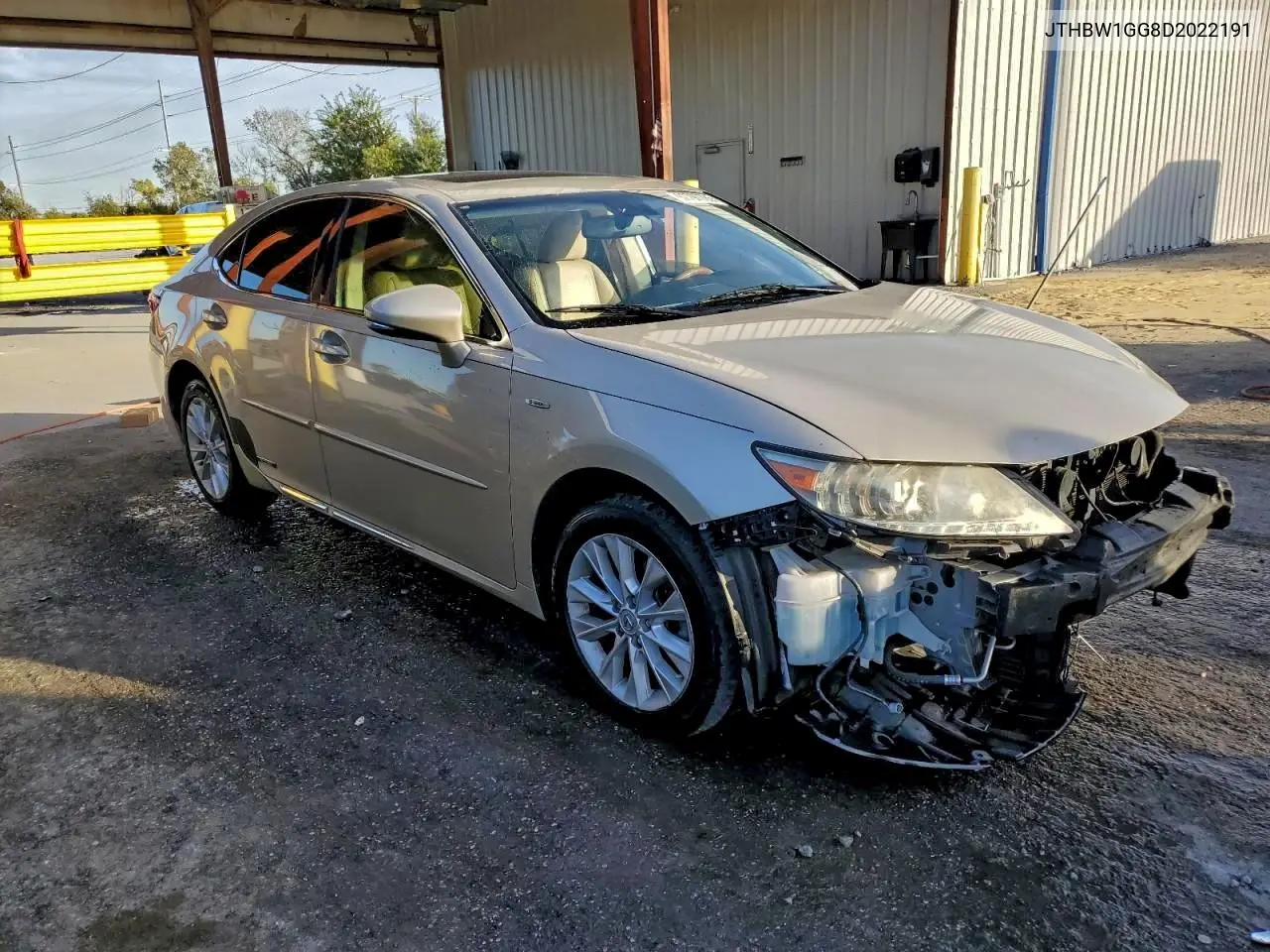 JTHBW1GG8D2022191 2013 Lexus Es 300H