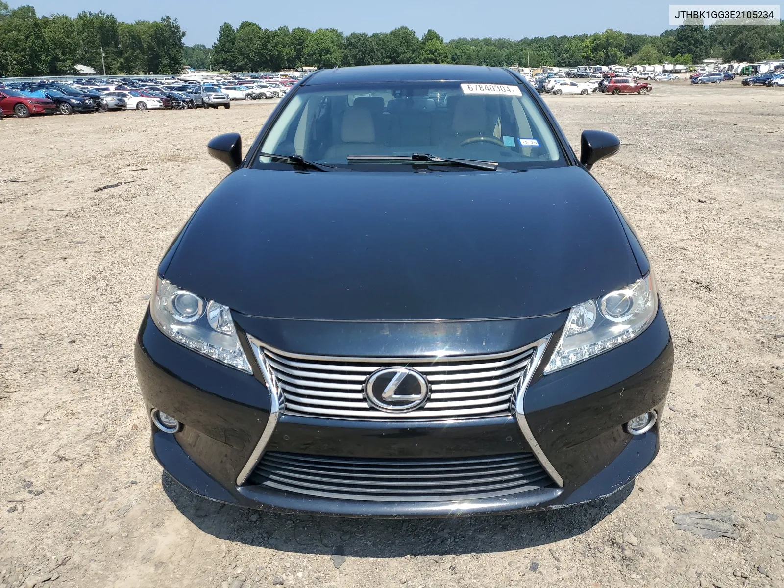 JTHBK1GG3E2105234 2014 Lexus Es 350