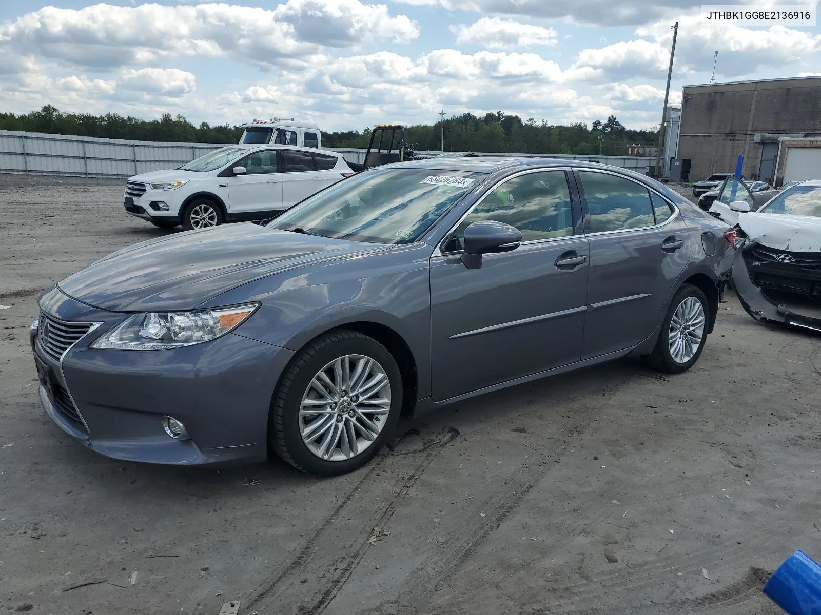 JTHBK1GG8E2136916 2014 Lexus Es 350