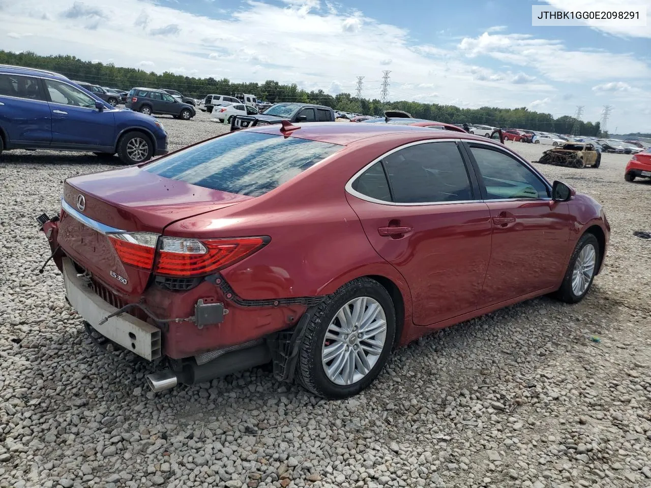 JTHBK1GG0E2098291 2014 Lexus Es 350