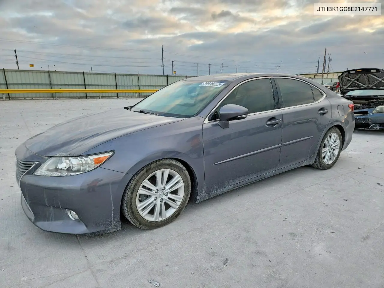 JTHBK1GG8E2147771 2014 Lexus Es 350 Base