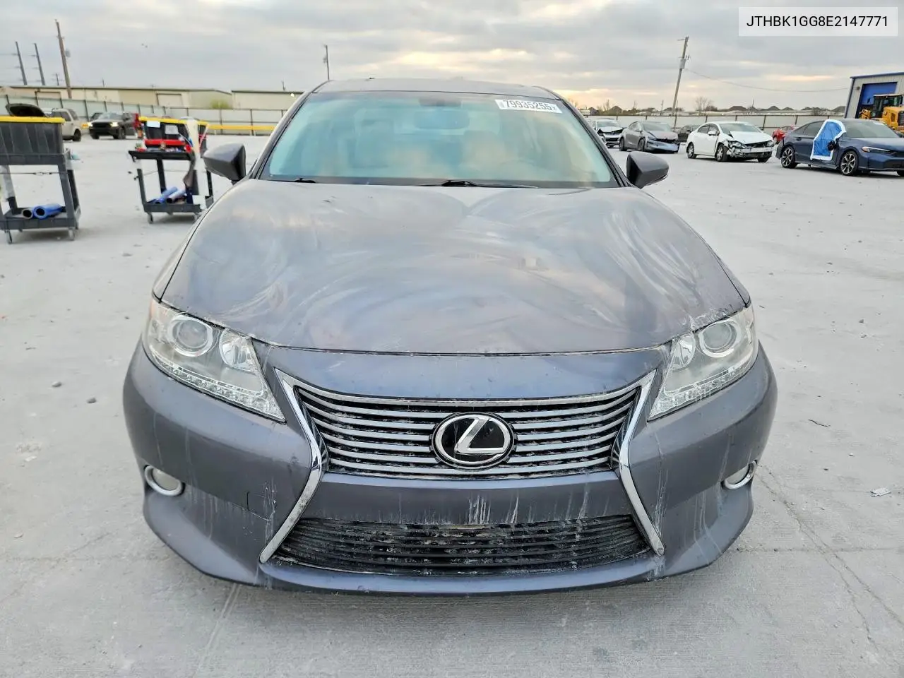 JTHBK1GG8E2147771 2014 Lexus Es 350 Base